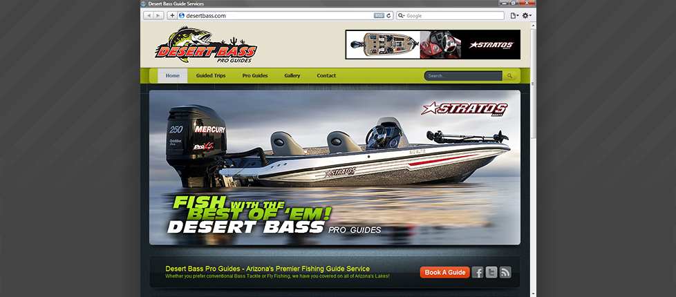 Desert Bass Pro Guides  Gentry Smith Design, LLC